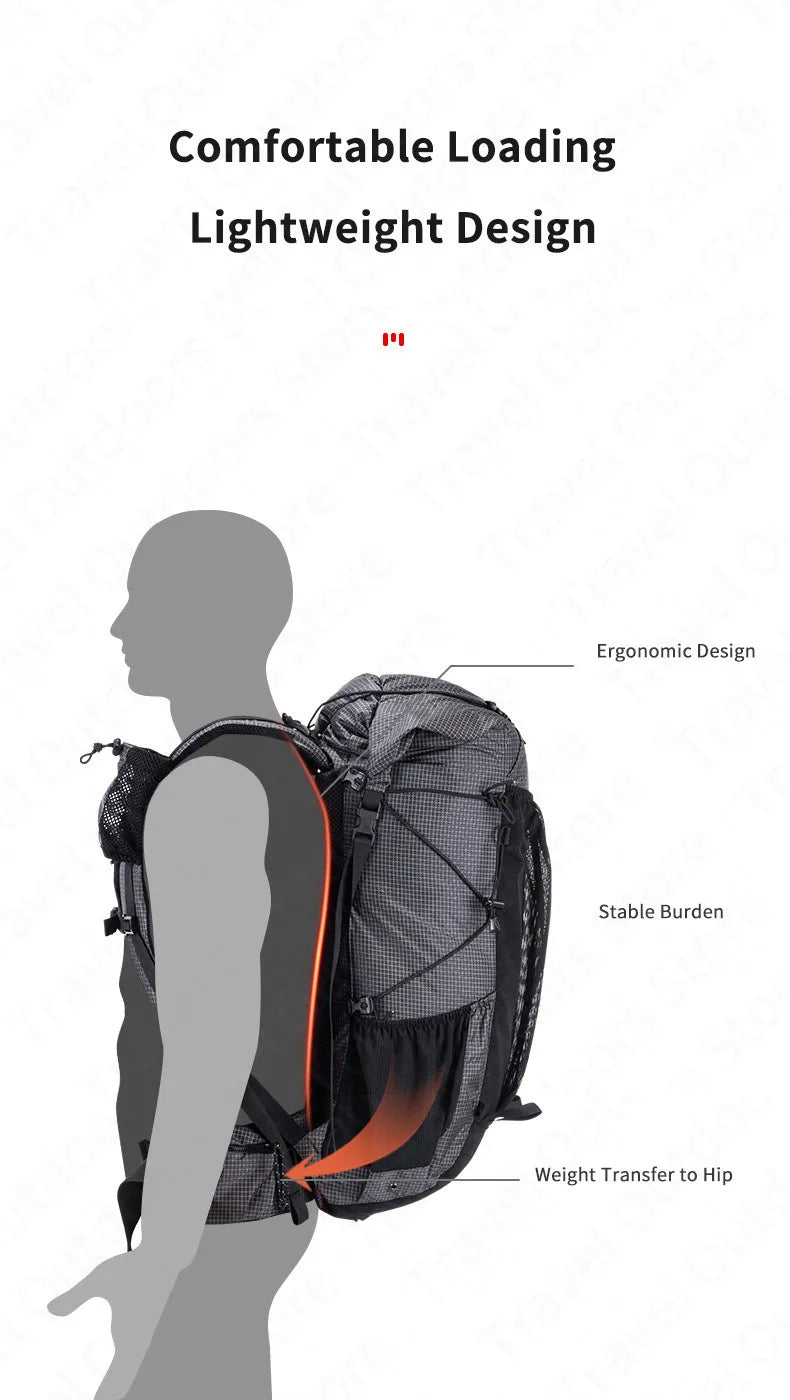 Large Capacity Waterproof Climbing Bag