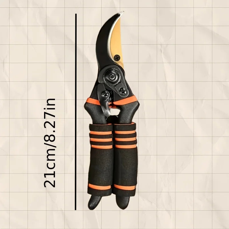 Titanium Alloy Bypass Pruning Shears