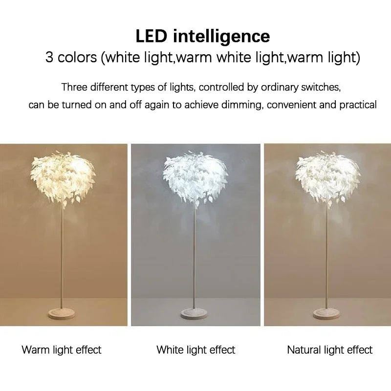 Nordic Leaf Floor Lamp