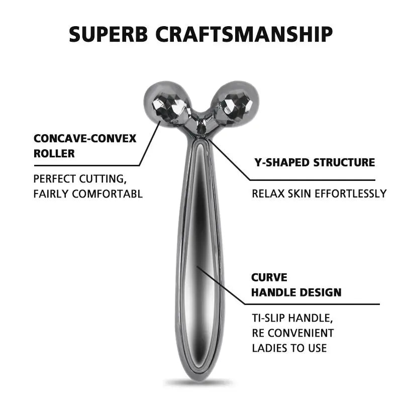 3D Y-shaped Facial Massage Roller