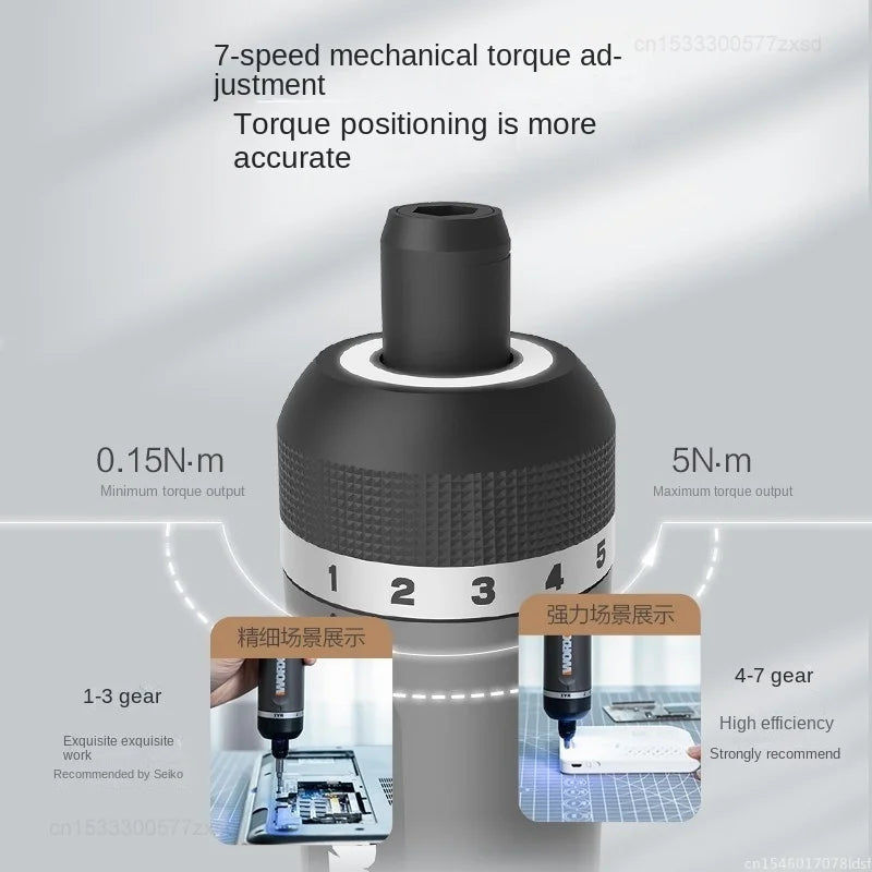 Mini Electrical Screwdriver Set