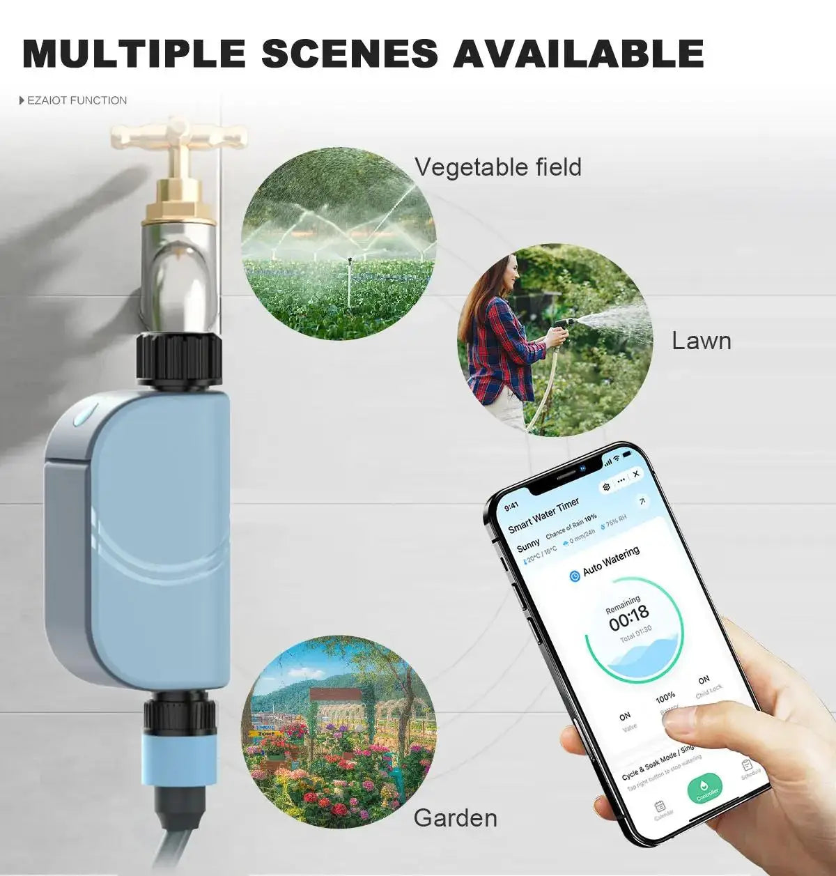 WIFI Garden Watering Timer