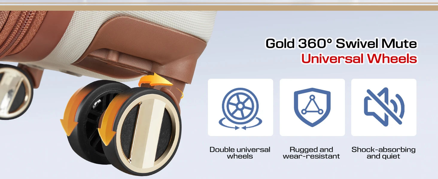 Expandable Luggage Sets 5 Piece