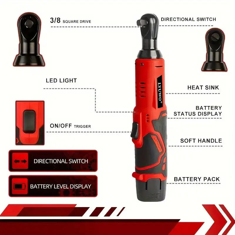 Cordless Right Angle Electric Wrench