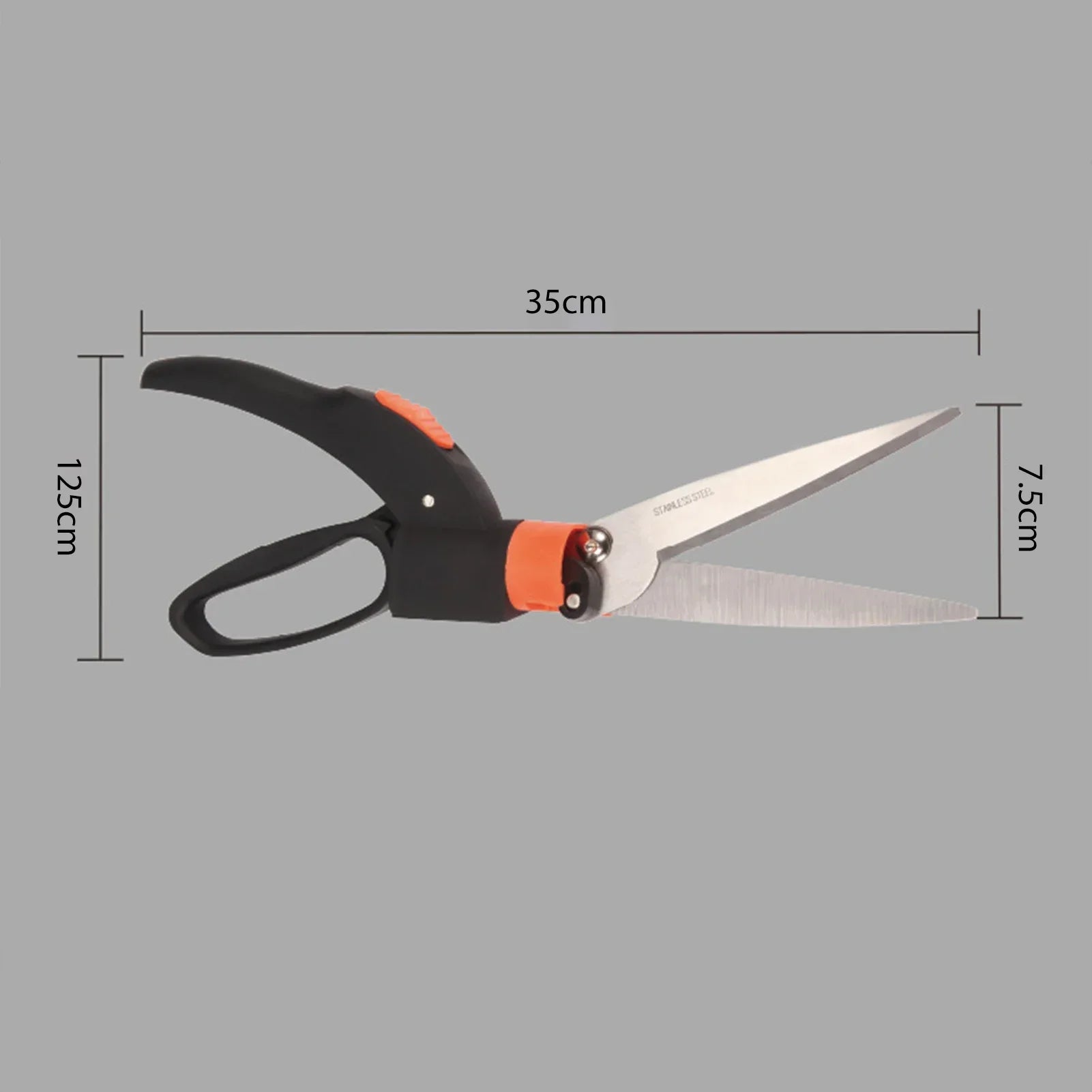 Ergonomic Grip Garden Scissors