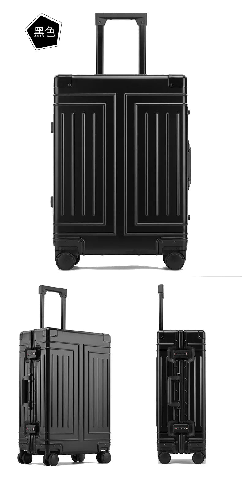 100% Aluminum Suitcase