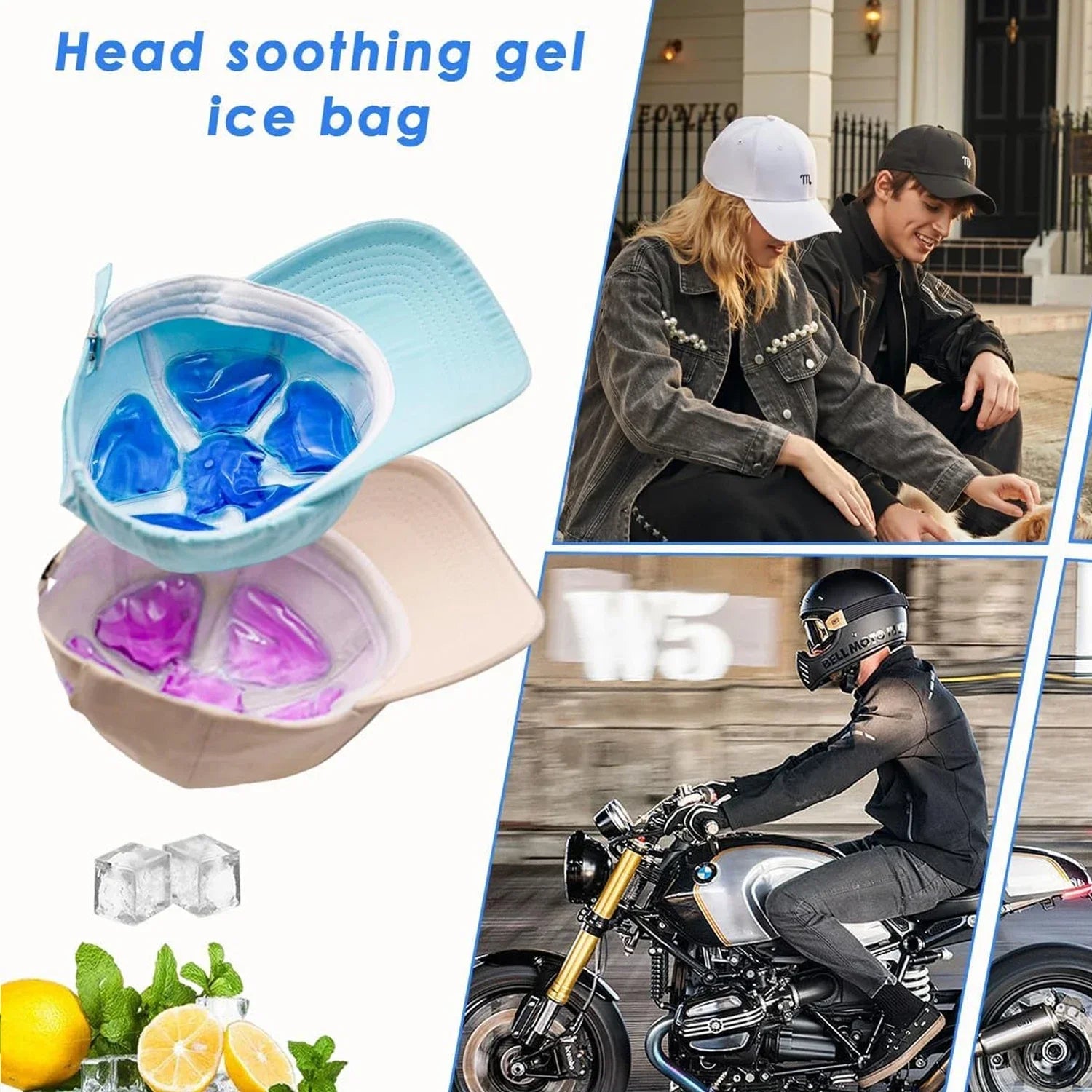 Hard Hat Ice Pack Helmet Insert