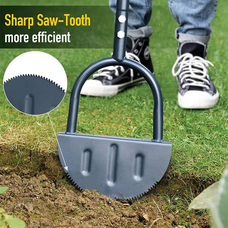 Lawn mower for sidewalks, landscaping, garden beds, courtyards, and lawn mowing tools