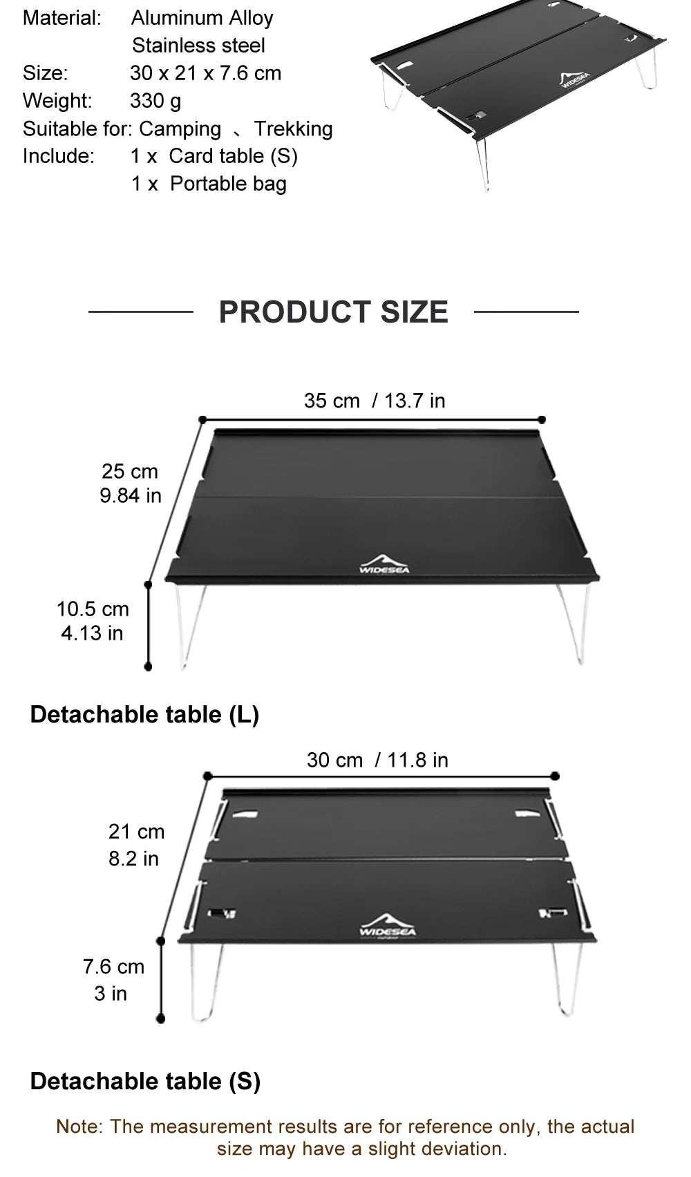 Camping Foldable Table
