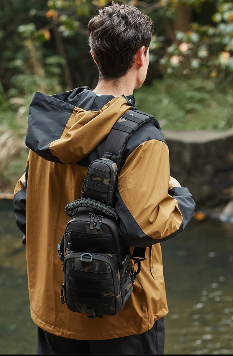 Men's Camping Chest Bag