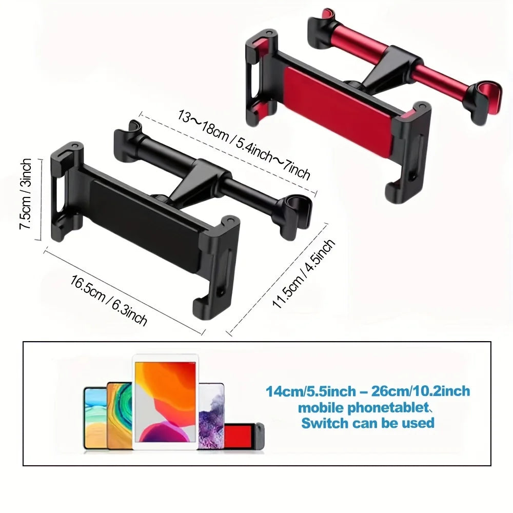 Universal Car Tablet Holder Back Seat Headrest Mount