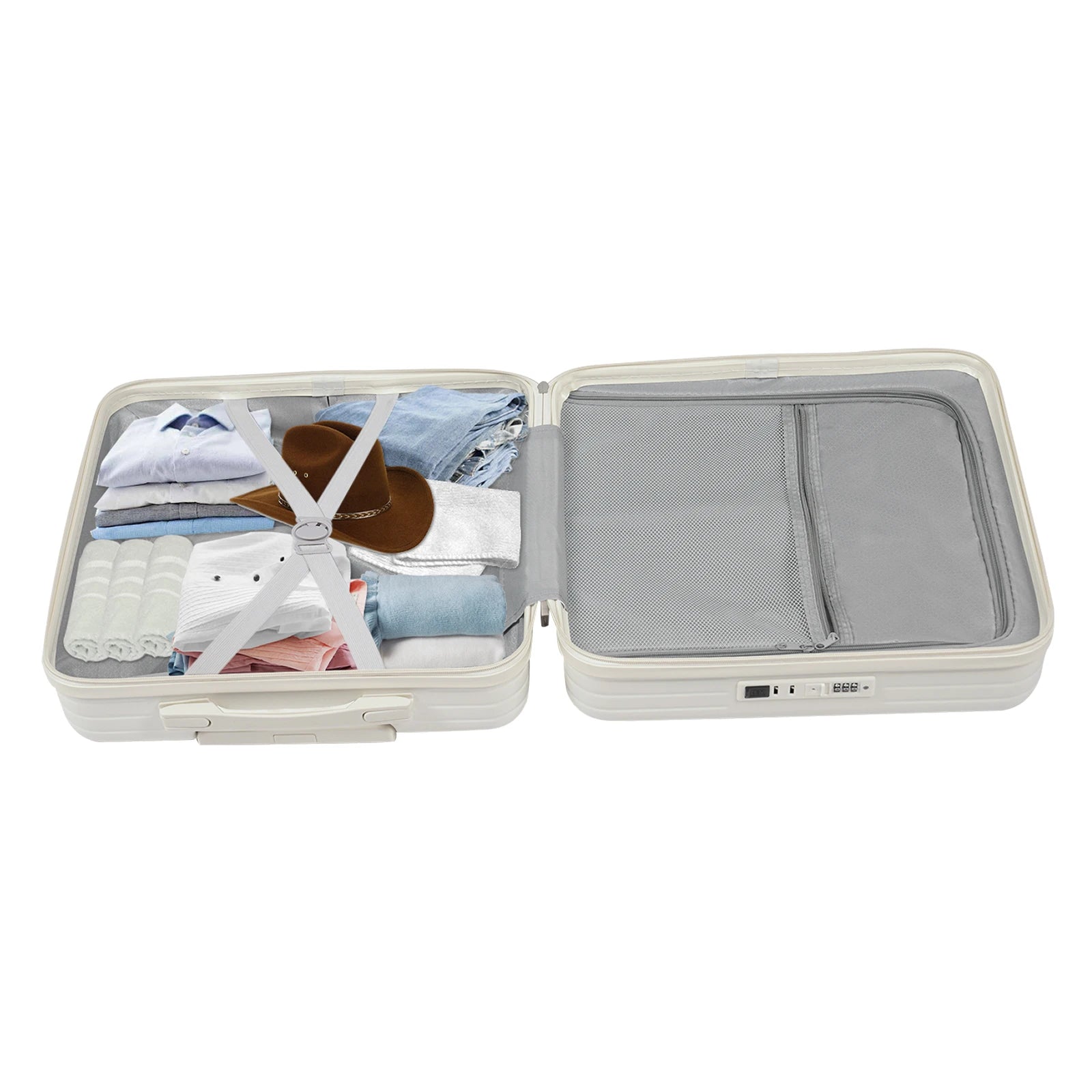 Front Opening Boarding Suitcase