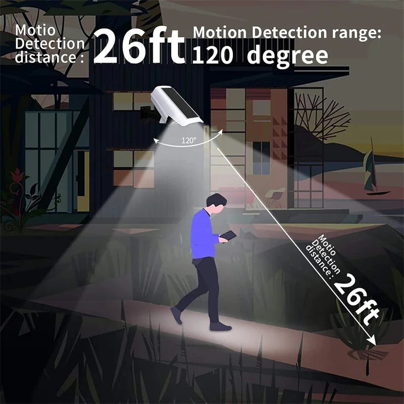 Outdoor With Motion Sensor Remote Controller FloodLights