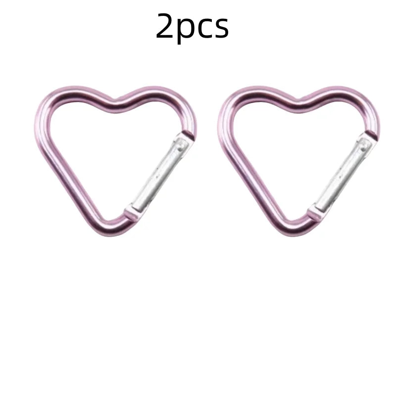 Heart Shape Keychain Clip