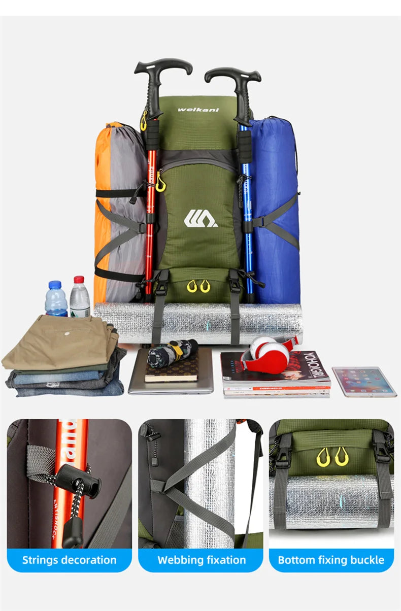 Travel Backpack Camping Large Hiking Bag
