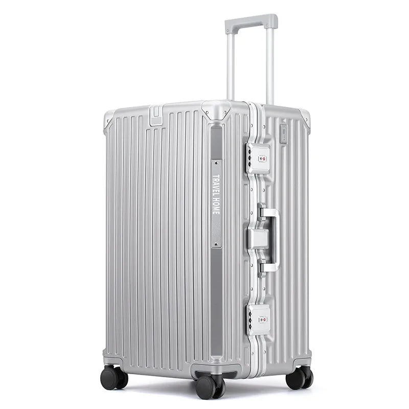 Large Capacity Aluminum Frame Trolley Luggage