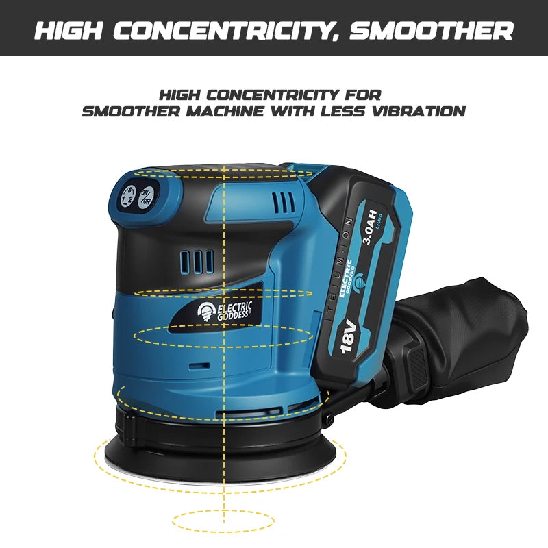 Electric Brushless Sander Disc