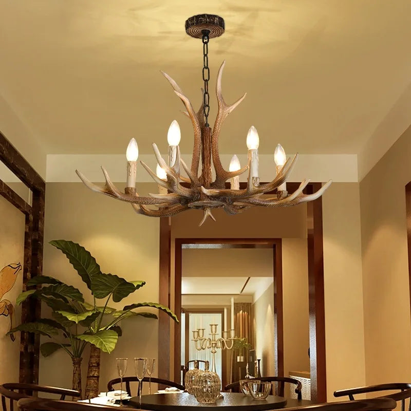 Nordic Antler Pendant Light