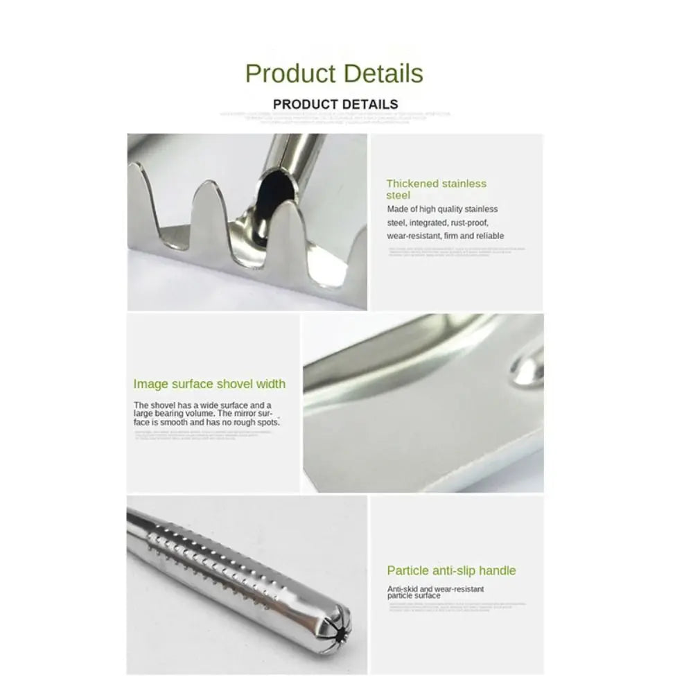 Stainless Steel Gardening Spade Digging Weeding Garden Shovel