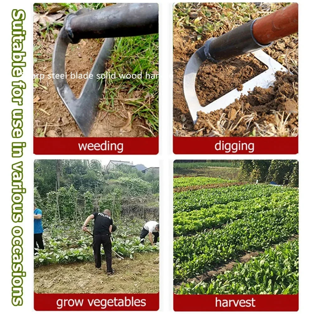 Steel Shovel Shaped Hollow Hoe