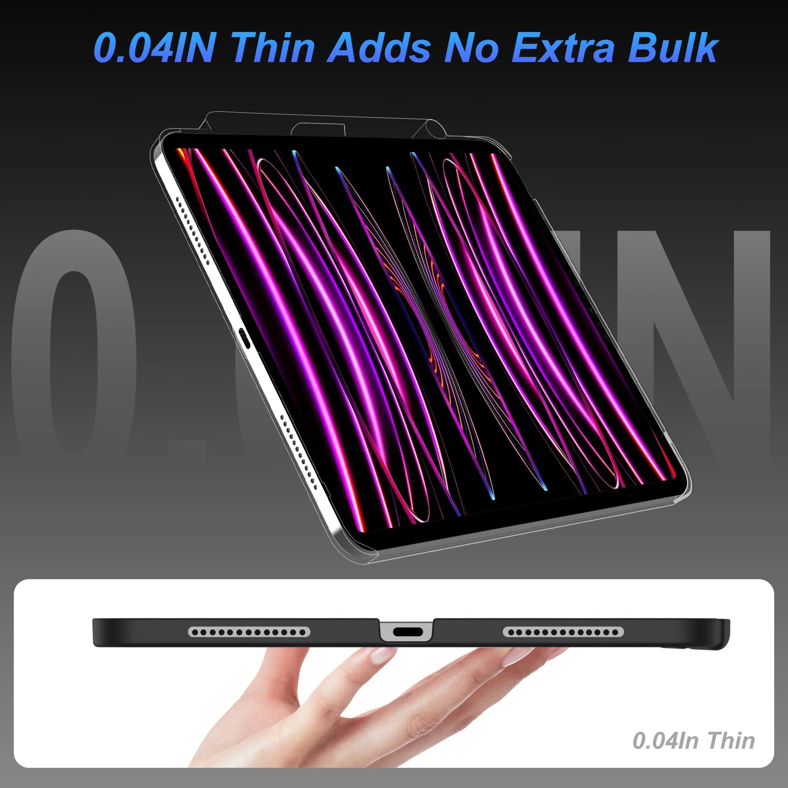 Magnetic Case for iPad Pro 11