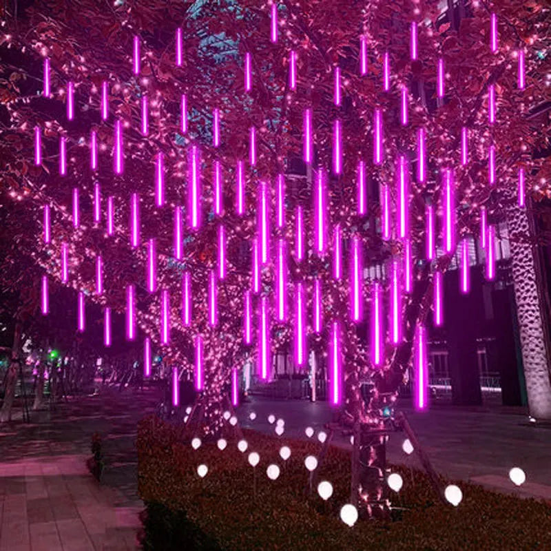 Waterproof LED Meteor Shower Lights