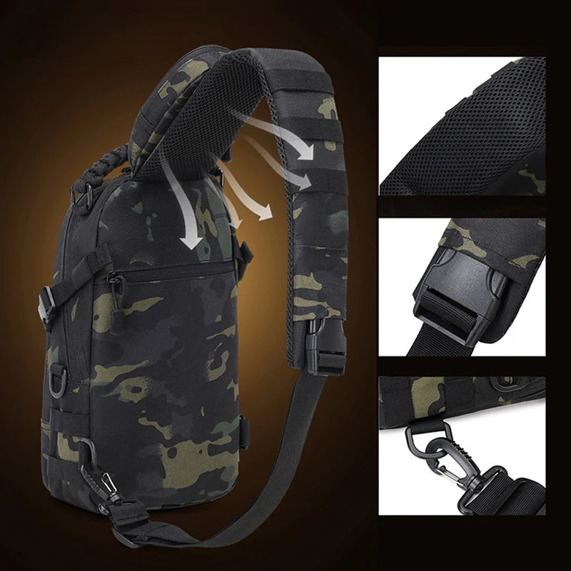 Men's Camping Chest Bag