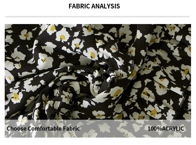 Women's Flower Print Dress