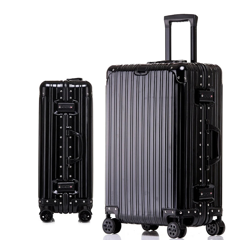 100% Aluminum-magnesium alloy Travel Suitcase