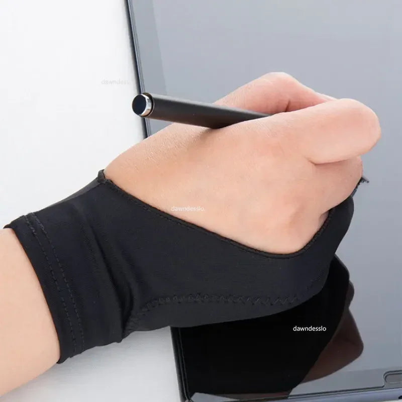 Anti-touch Two-Finger Hand Painting Gloves