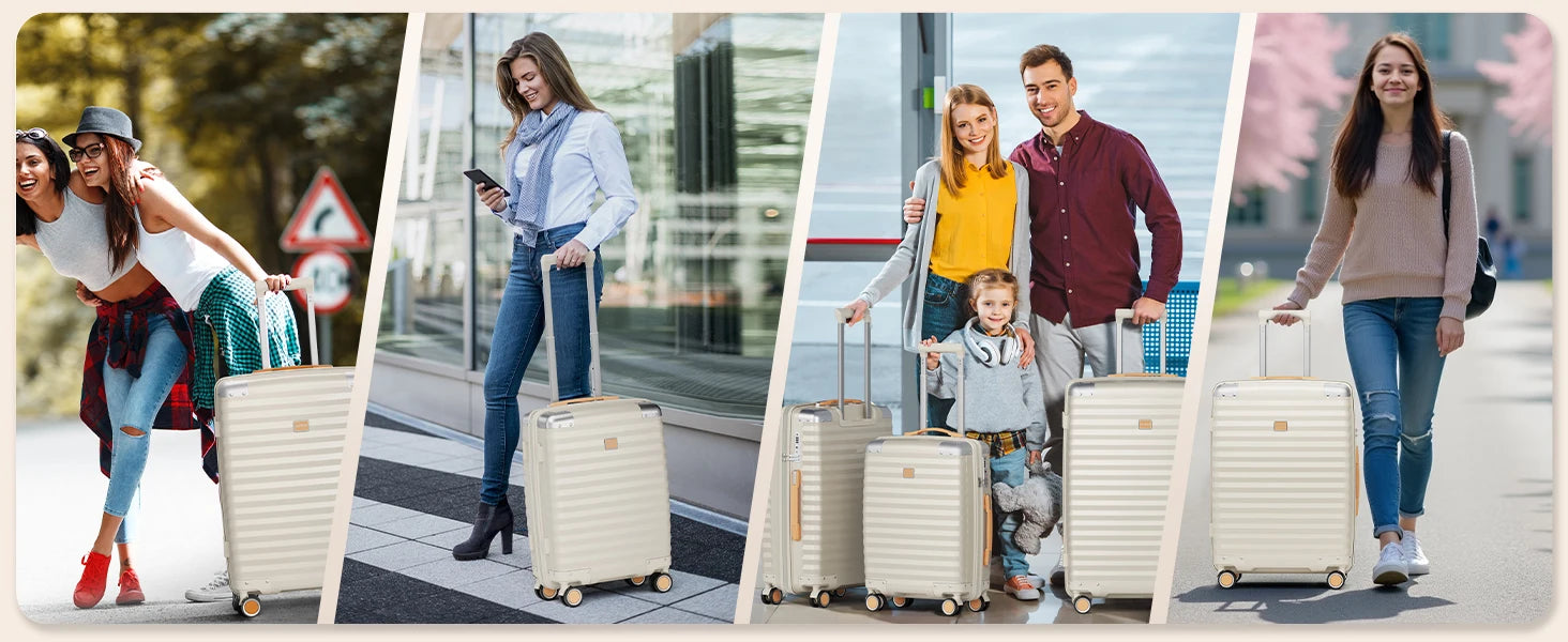Hard Shell Suitcase Set