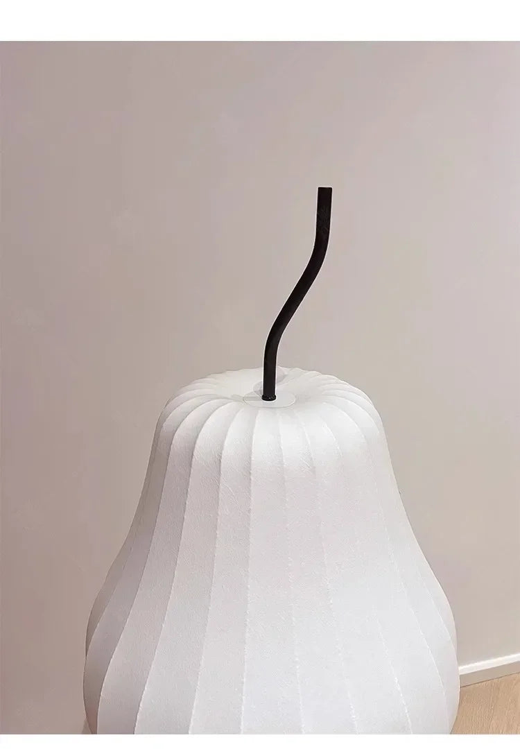 Japanese Style Wabi Sabi Pear Shape Floor Lamp