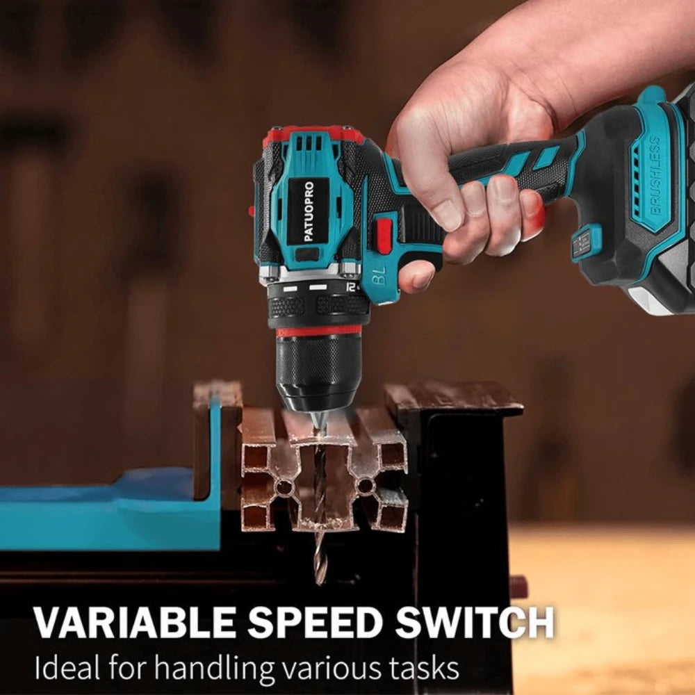 Cordless Brushless Electric Drill