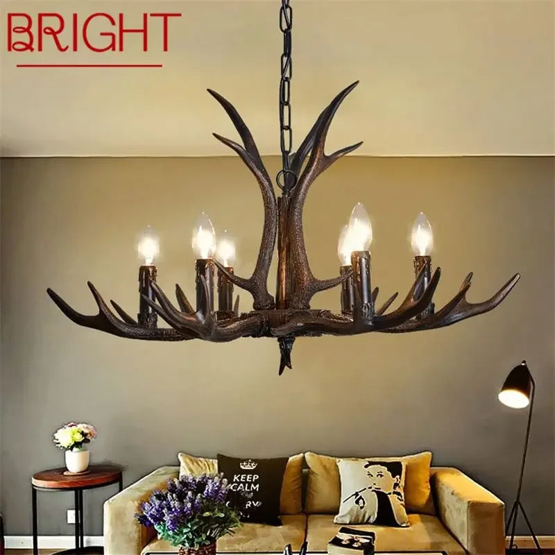 Nordic Antler Pendant Light