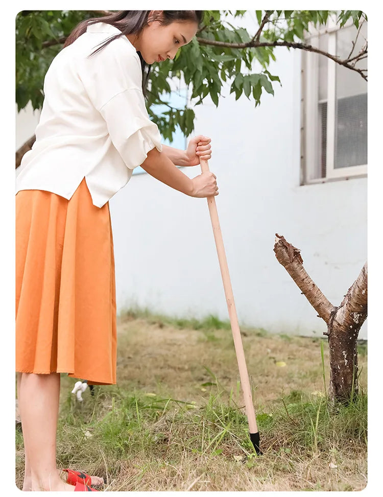 Portable standing weeder