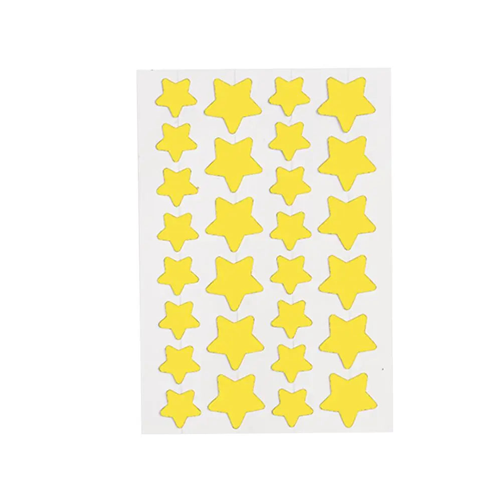 28Pcs Colorful Cute Star Shaped Acne Treatment Sticker