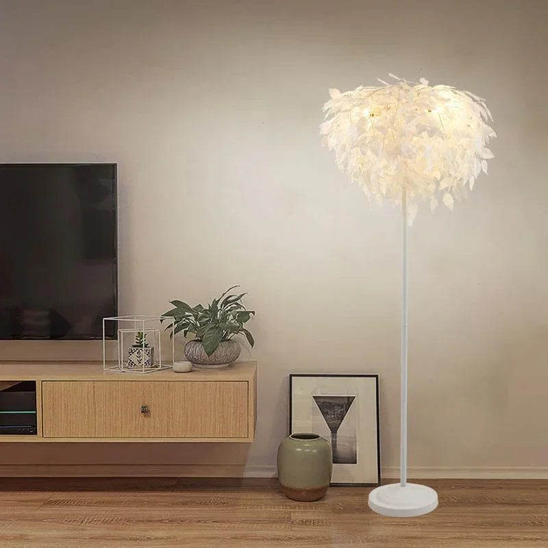 Nordic Leaf Floor Lamp