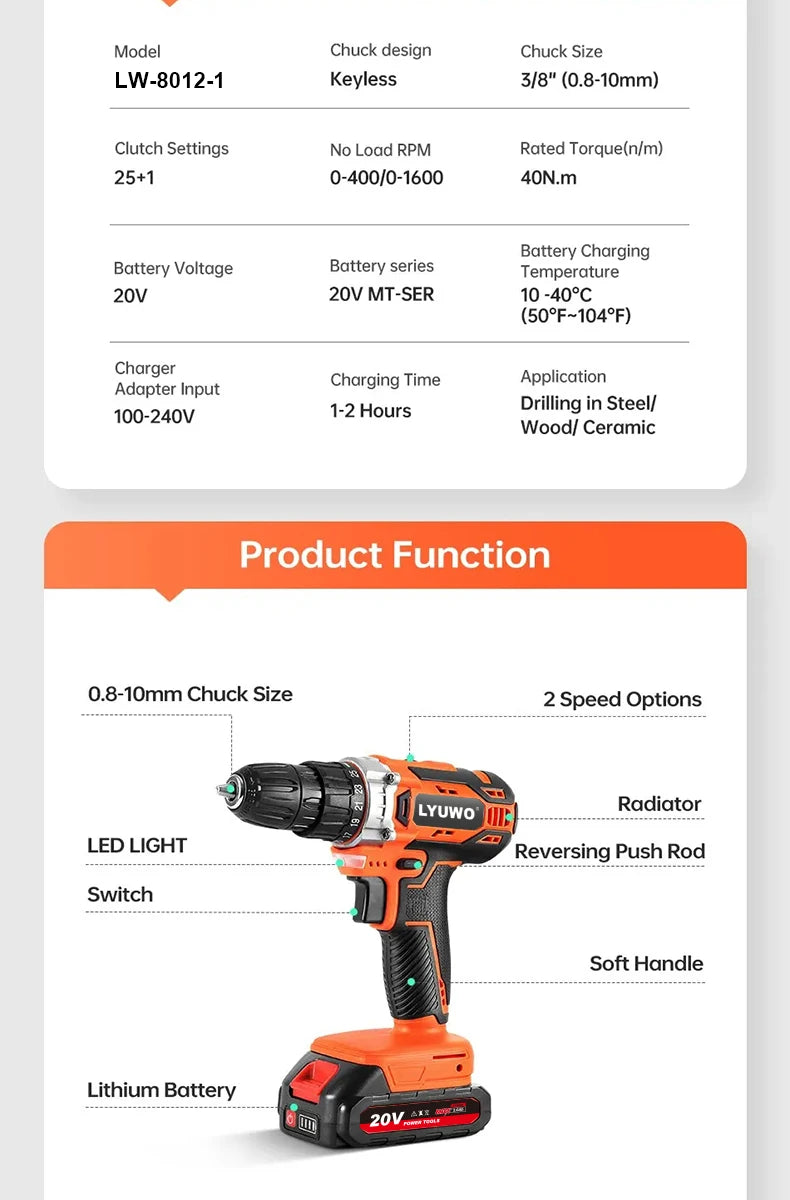 Cordless Drill