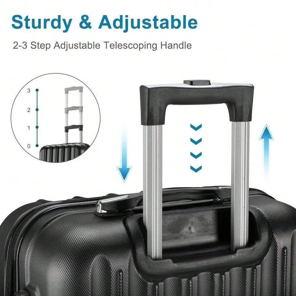 Luggage Hardside Carry on Suitcase Set