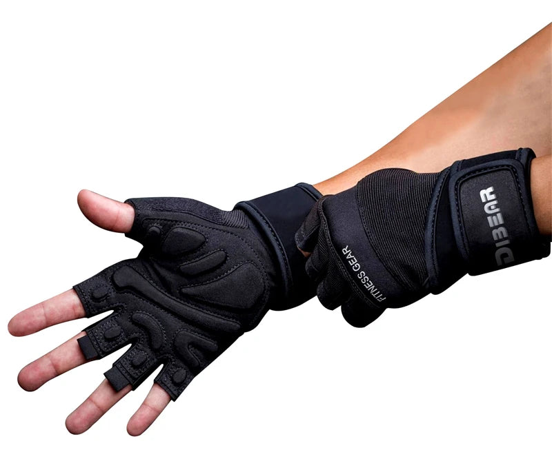 Half Finger Bodybuilding Gym Gloves