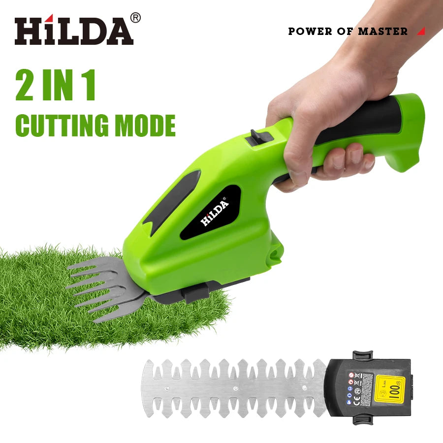 2-in-1 Handheld Hedge Trimmer