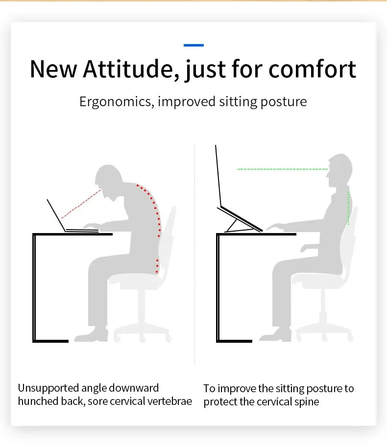 Adjustable Stand Portable Foldables Laptop Stand