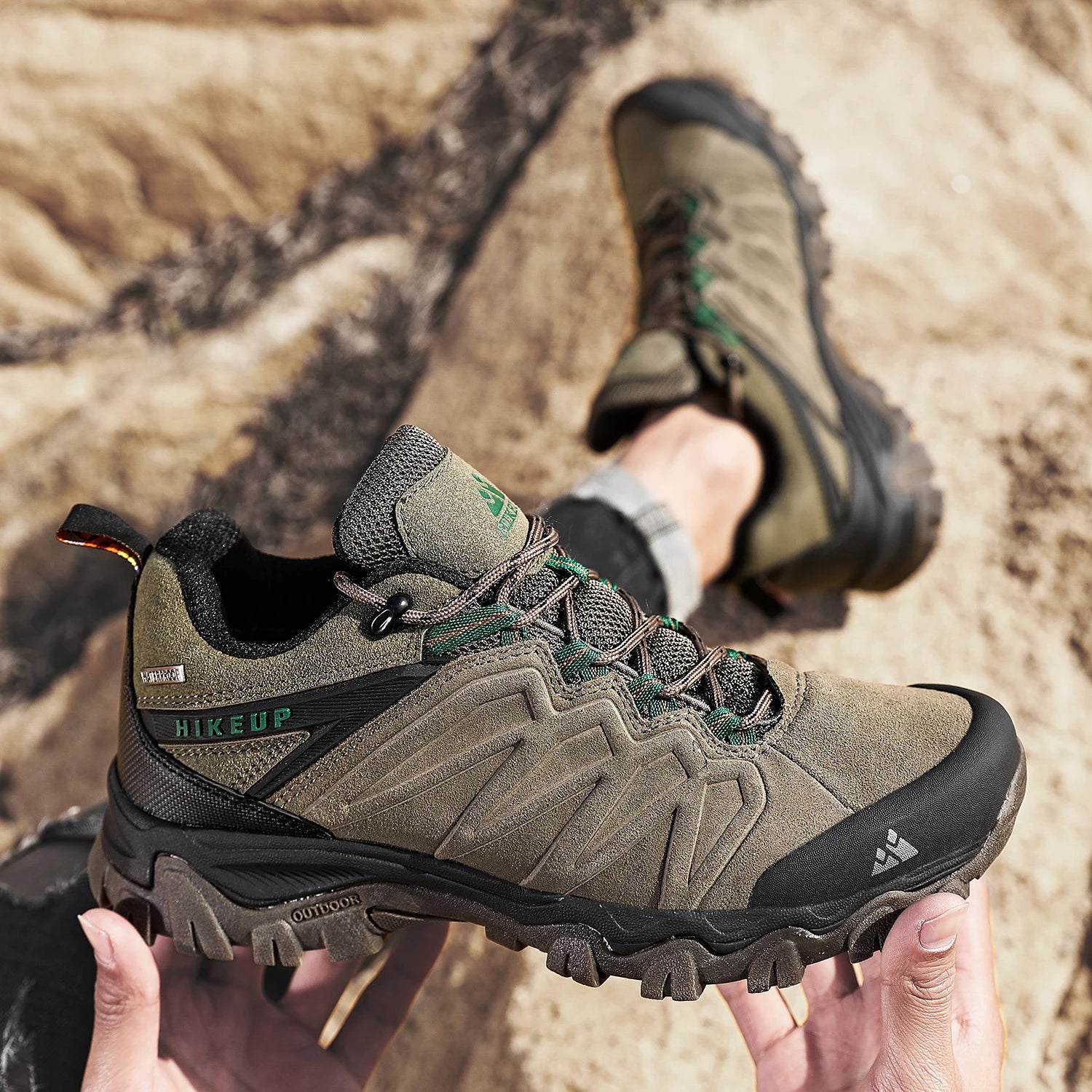 Men's High Quality Leather Hiking Shoes