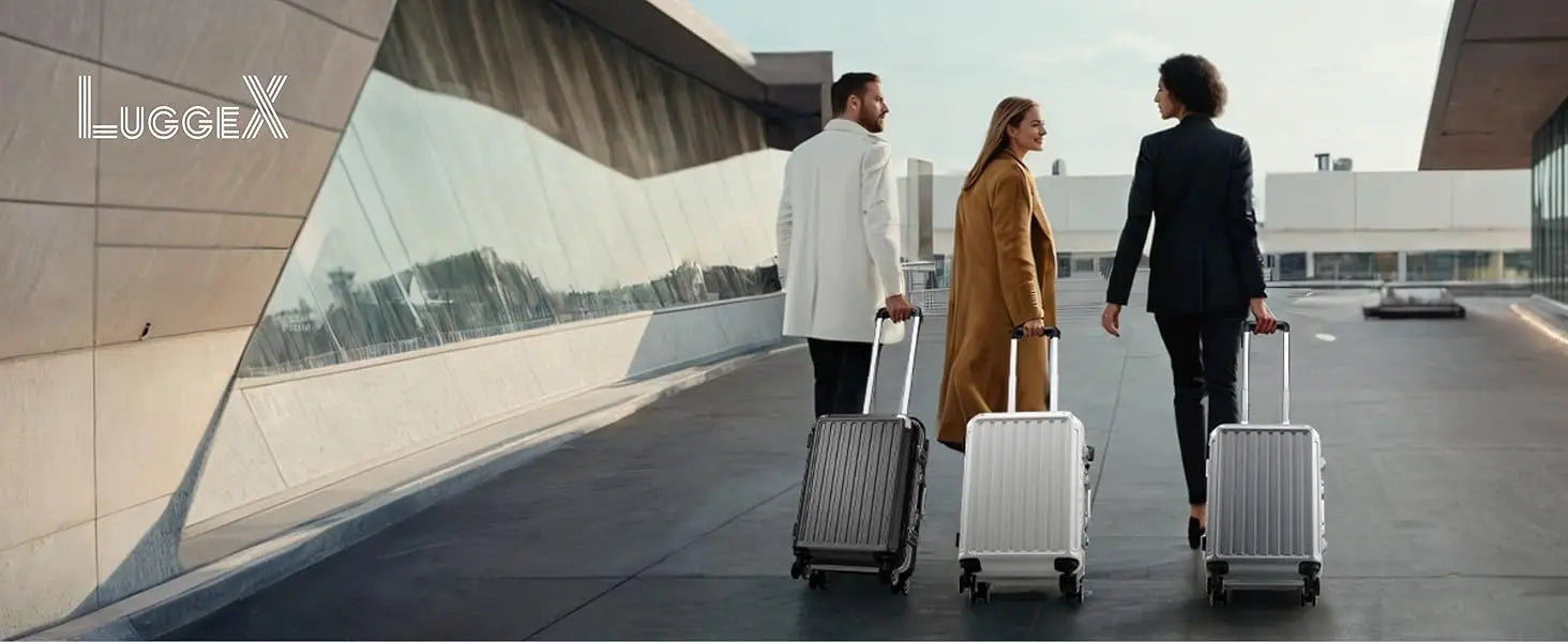 20 inch Aluminum Hard Shell Zipperless Carry-On