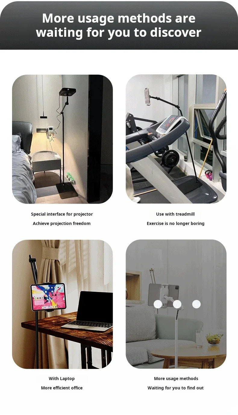 Adjustable Floor Stand for IPhone & IPad