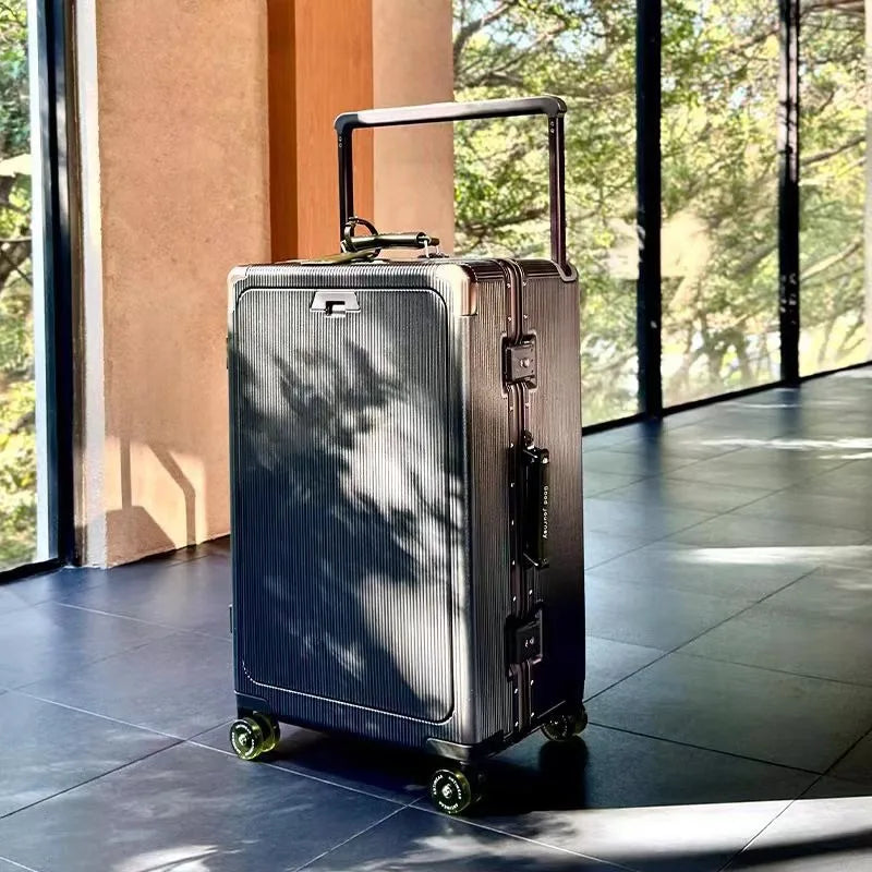 Front Opening Suitcase