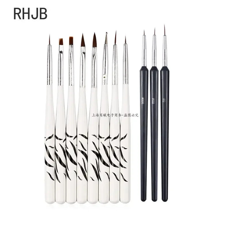 Nail brush Design Tip Pen Builder