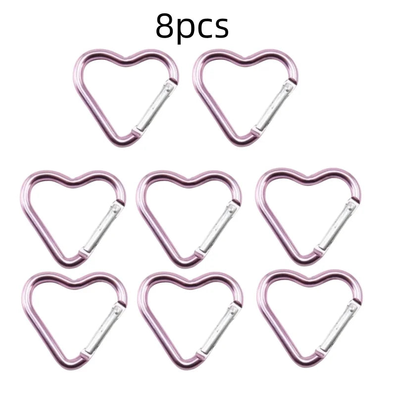 Heart Shape Keychain Clip
