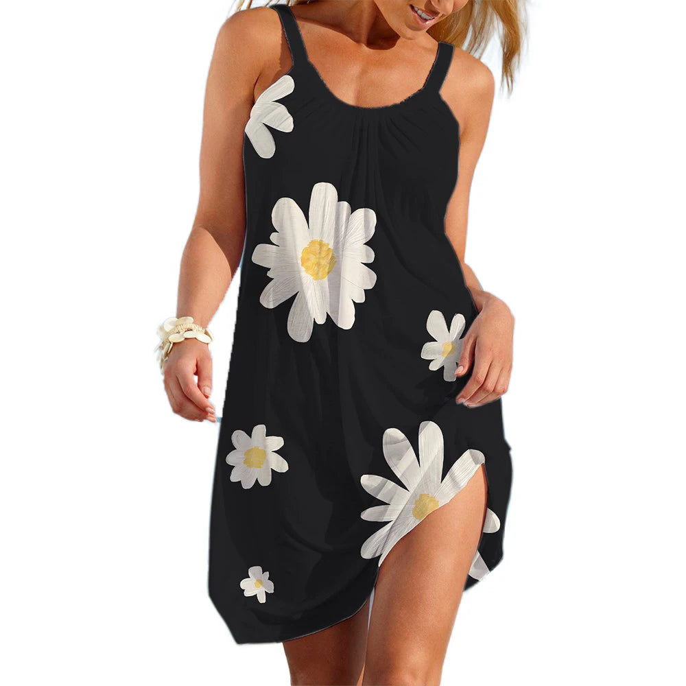 Women’s Slip Dress Bohemain Summer Woman Casual Clothing