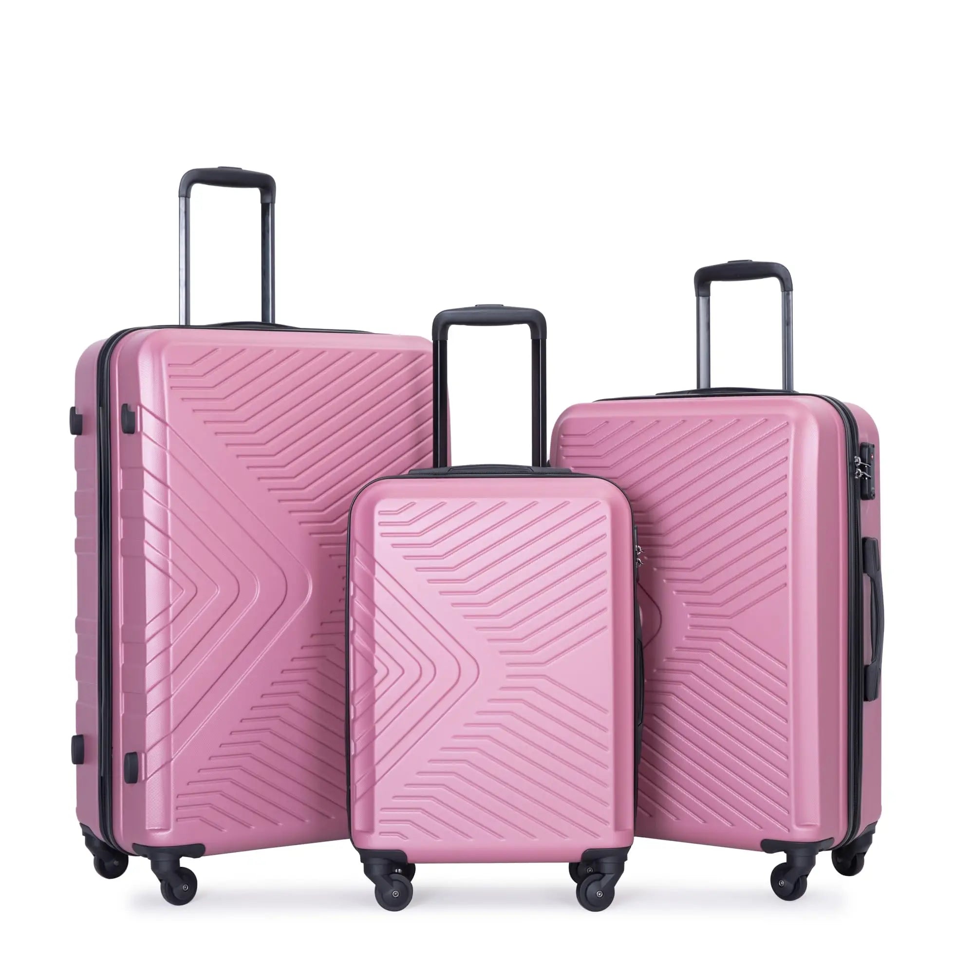 3 Piece TSA Lock Carry-on luggage (20inch 24inch 28inch)